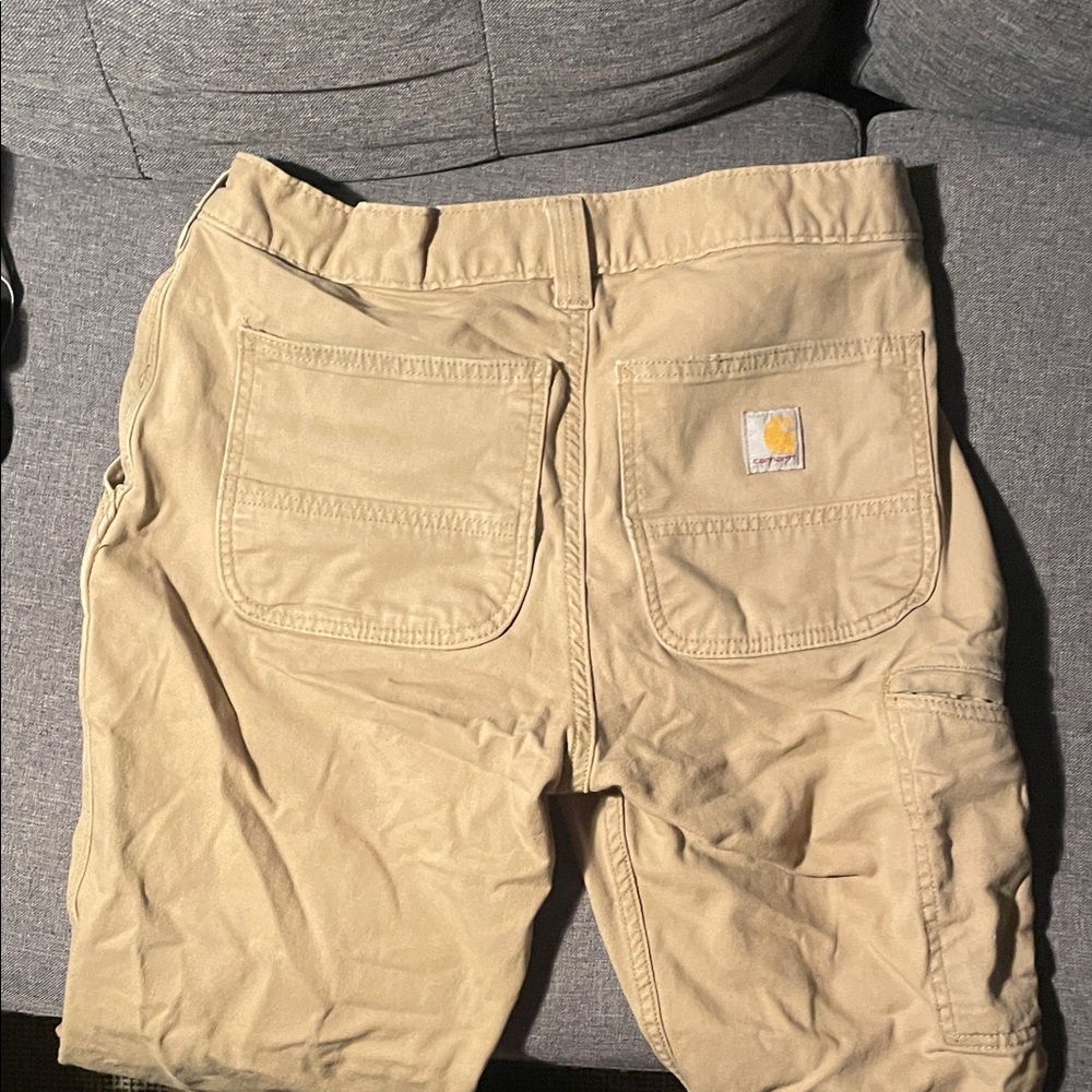 Carhartt Men's Beige Cargo Shorts